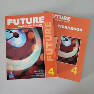 Future English for Results 4 Book and Workbook for English Class CD Included NEW